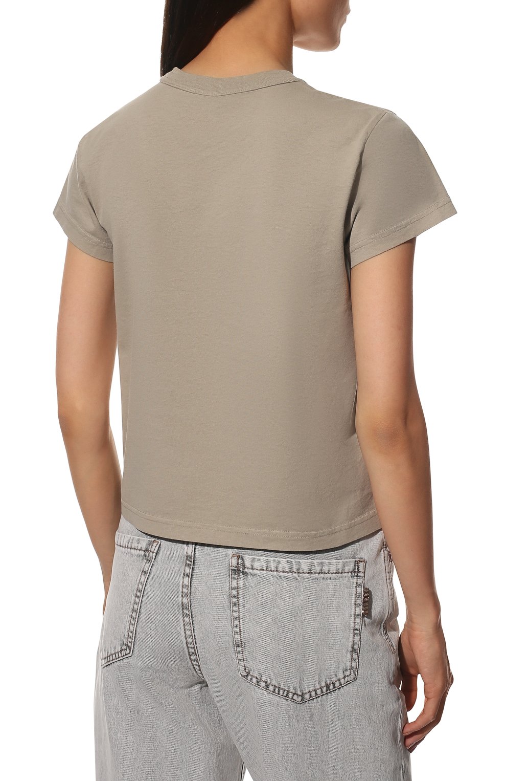 Хлопковая футболка ALEXANDERWANG.T, арт. 4CC3211256, фото 4