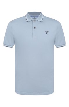 Хлопковое поло PRADA, арт. UJN765-1ZMI-F0AE7, фото 1