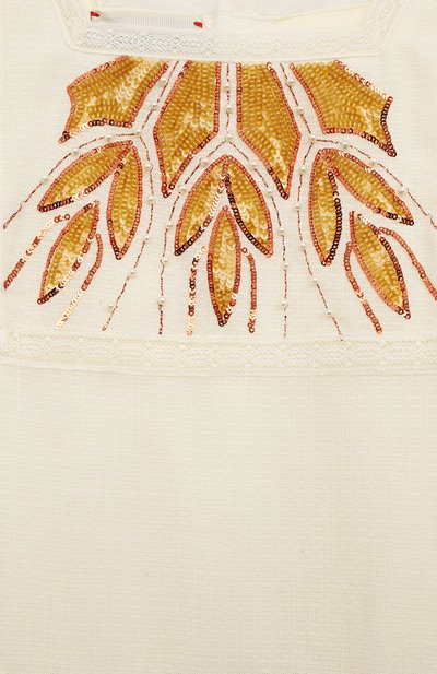 Хлопковое платье GUCCI, арт. 595352 ZADNO, фото 3