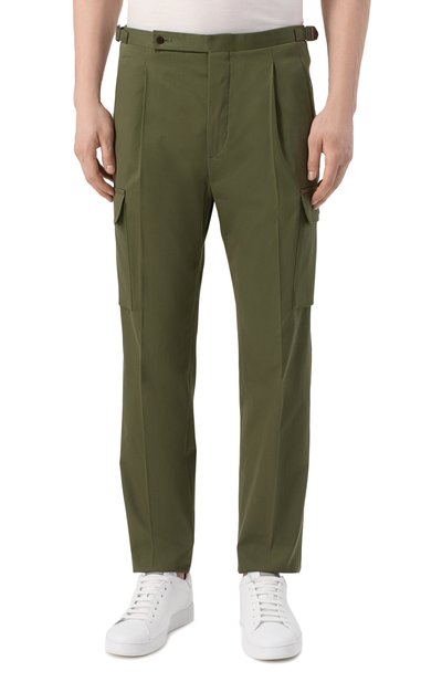 Хлопковые брюки-карго KITON, арт. UPN05K0647E08, фото 3