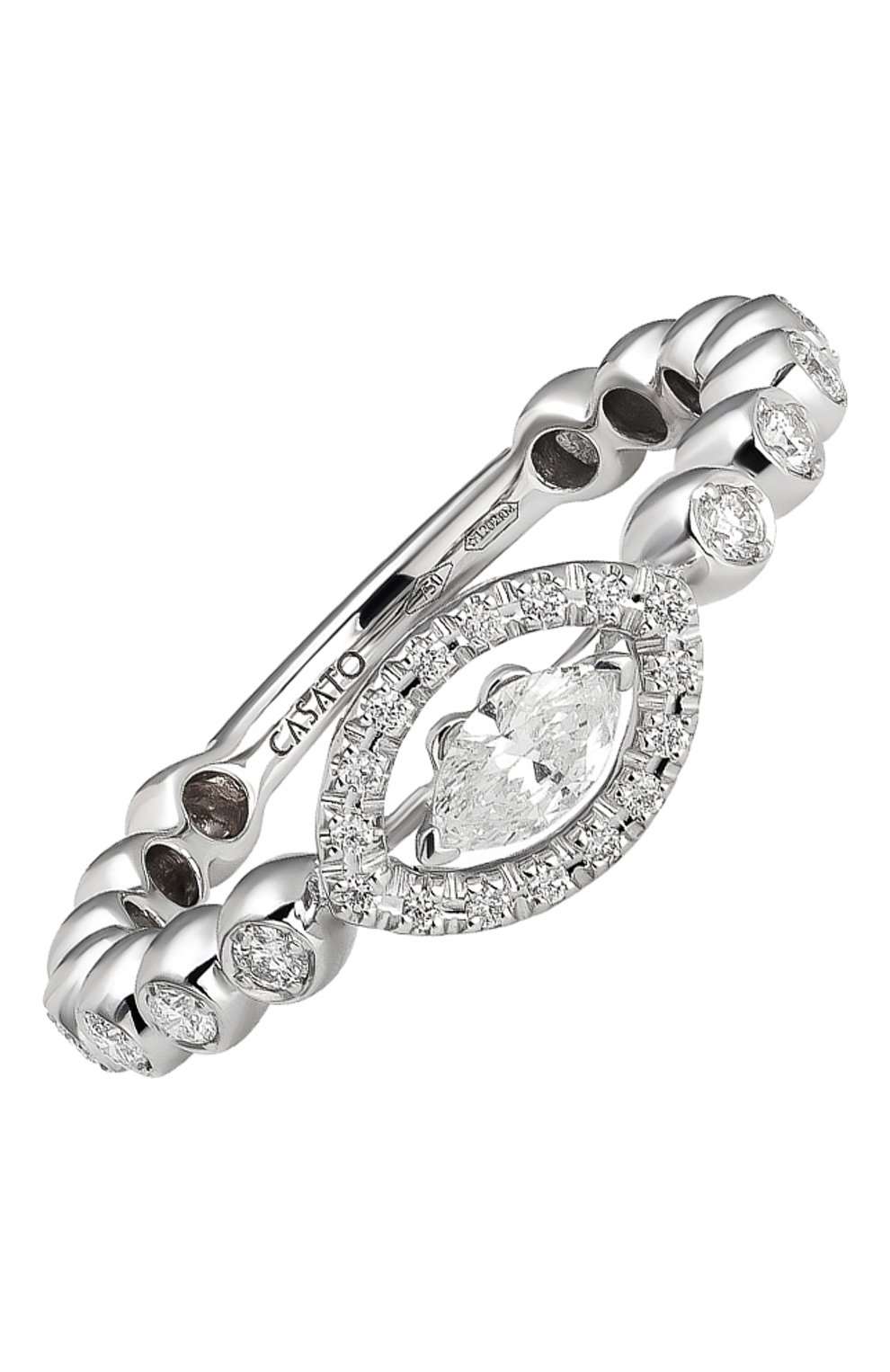 Кольцо CASATO, арт. MX-1558BT-W, фото 1