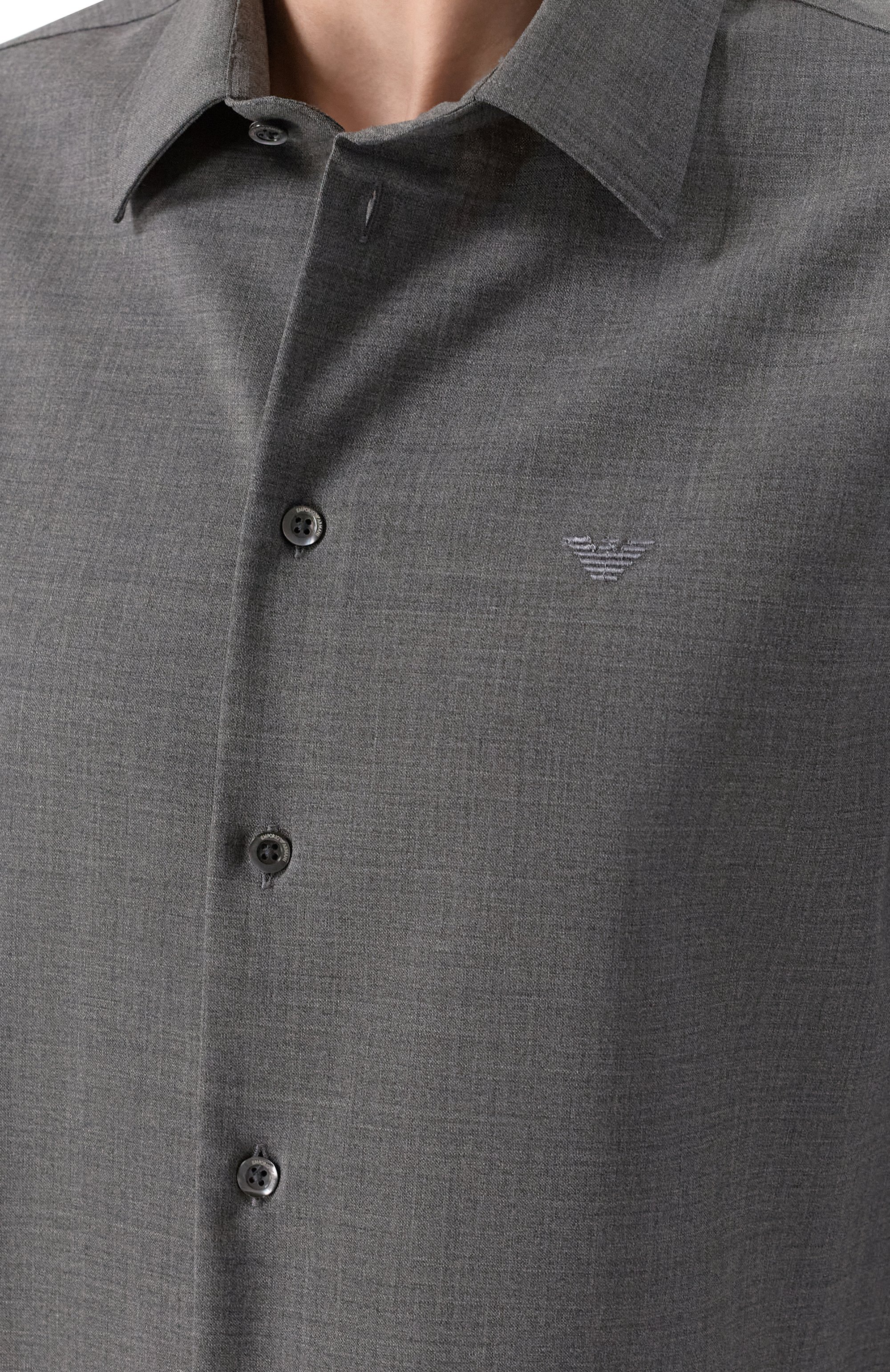 Шерстяная рубашка EMPORIO ARMANI, арт. EM000099/TE19332, фото 5