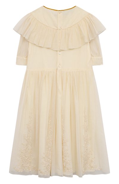 Хлопковое платье GUCCI, арт. 595348 ZADKY, фото 2