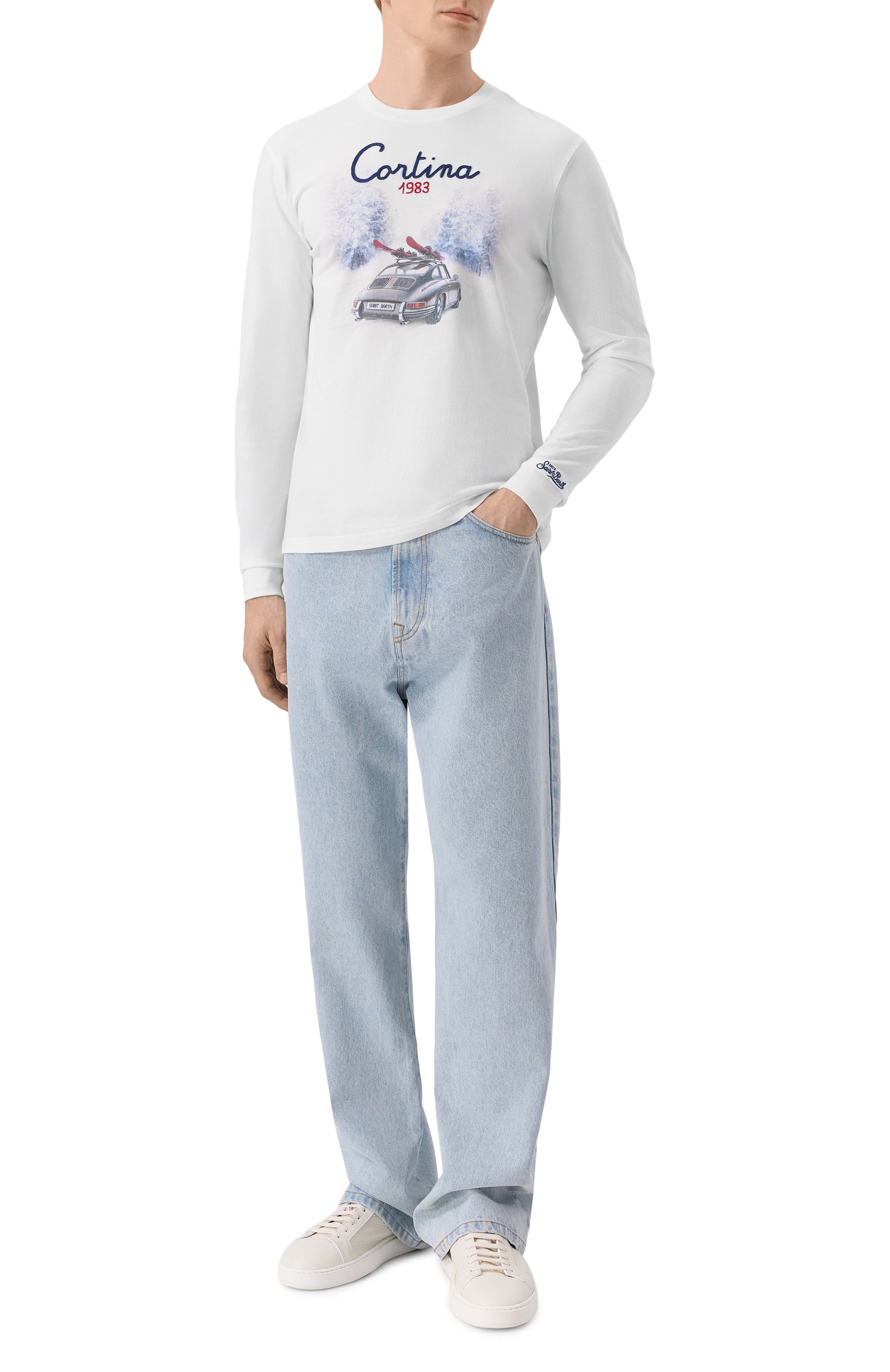 Хлопковый лонгслив MC2 SAINT BARTH, арт. LUT0006-00389I/LUT0N WARM, фото 2