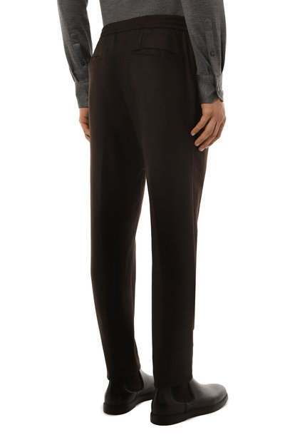 Брюки из шерсти и шелка MARCO PESCAROLO, арт. CHIAIA/5018, фото 4