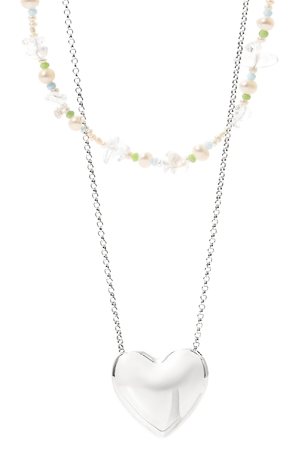 Колье сердце HIAYNDERFYT, арт. 1-5HRSLV, фото 3