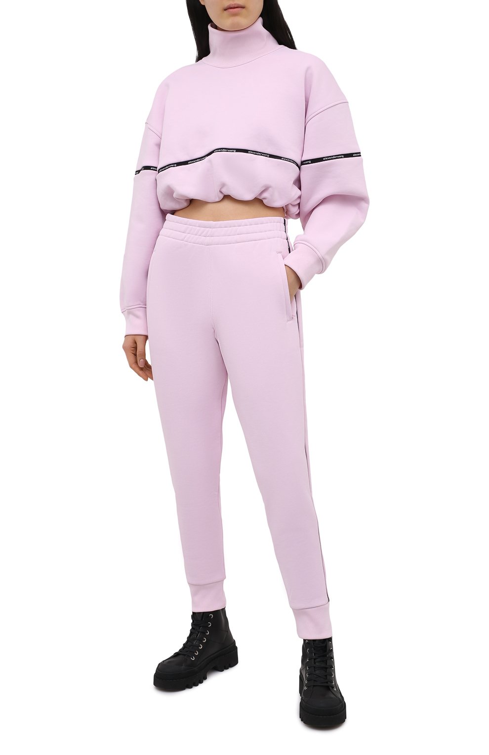Хлопковый свитшот ALEXANDERWANG.T, арт. 4CC2211183, фото 2