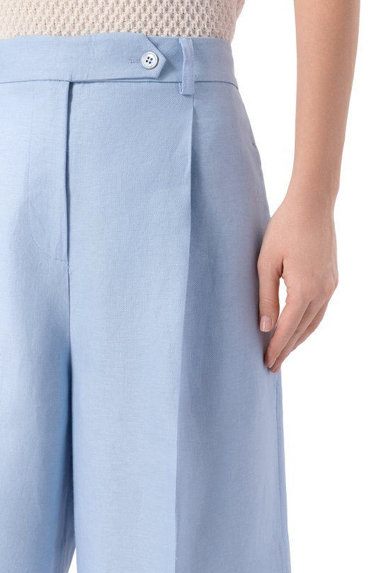 Льняные шорты MVST M26.2PW.T900/T30 Голубой  M26.2PW.T900/T30 Фото 5