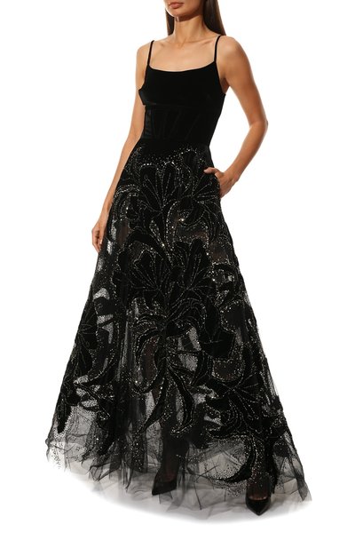Платье ELIE SAAB черного цвета по цене 1255000 руб., арт. 9213, фото 2 Платье ELIE SAAB, арт. 9213, фото 2
