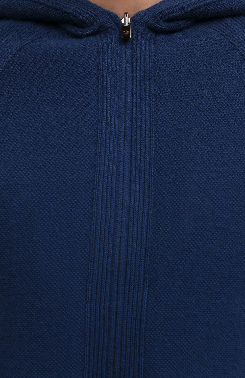 Кардиган с меховой подкладкой LORO PIANA бирюзового цвета по цене 1370000 руб., арт. FAL7051, фото 5 Кардиган с меховой подкладкой LORO PIANA, арт. FAL7051, фото 5