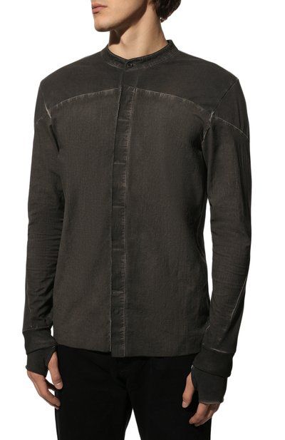 Рубашка из хлопка и льна THOM KROM, арт. M H 129, фото 3