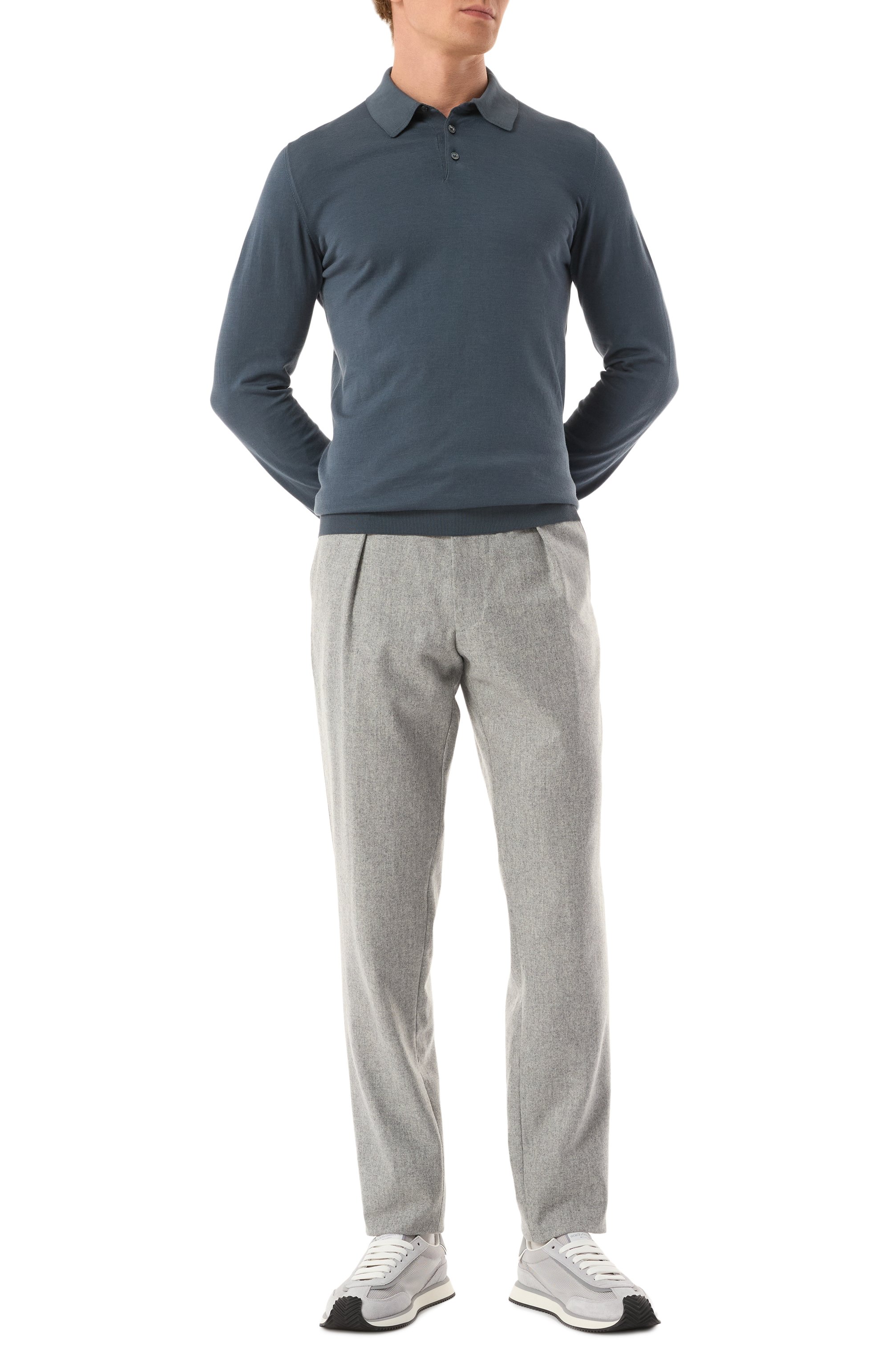 Комбинированные кроссовки dg cushion DOLCE & GABBANA, арт. CS2288/A3D42, фото 2