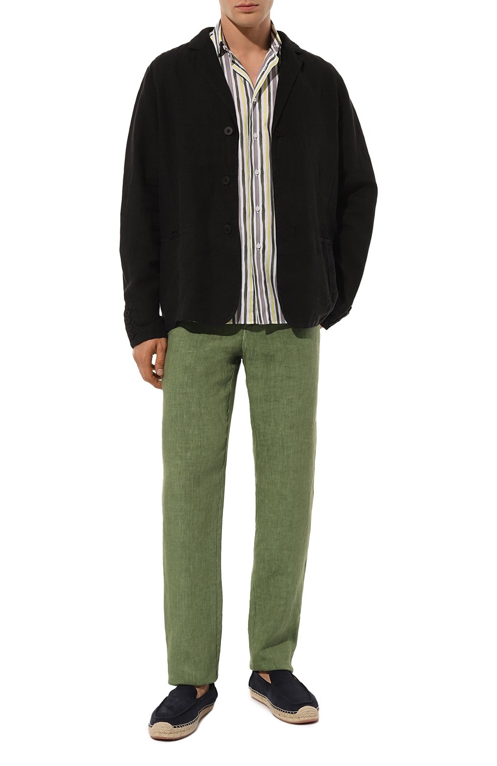 Льняные брюки 120% LINO, арт. 31ALIM299M/0000253/S00, фото 2