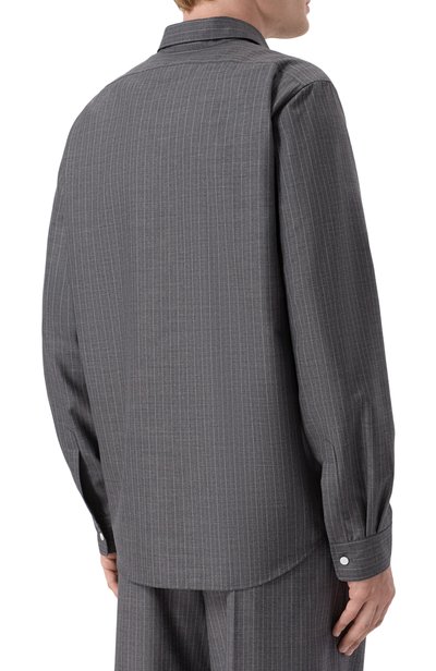 Шерстяная рубашка JIL SANDER, арт. J22DL0401/J40336, фото 4