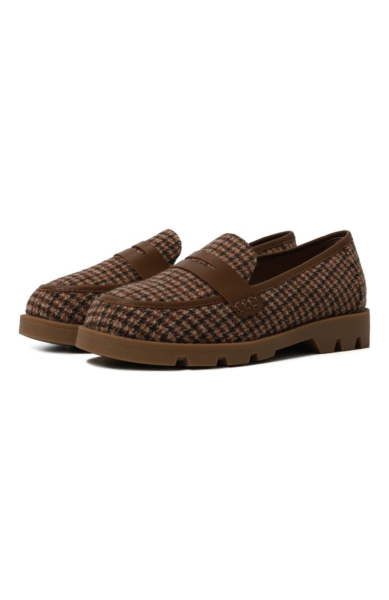 Шерстяные лоферы paula AGE OF INNOCENCE, арт. 000361/PAULA PLAID/33, фото 1