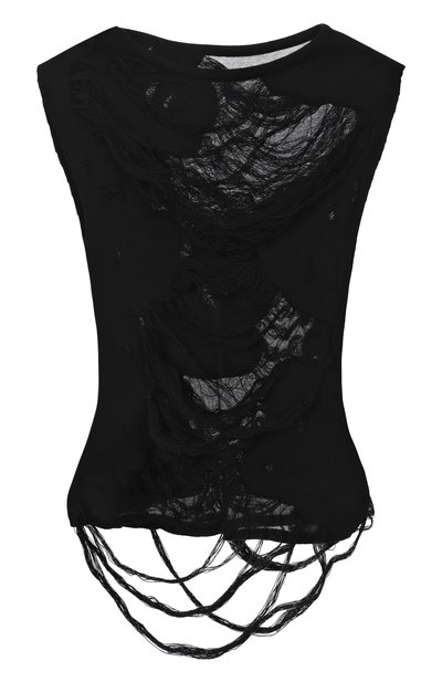 Женский хлопковый топ MM6, арт. S62NC0169/M13121