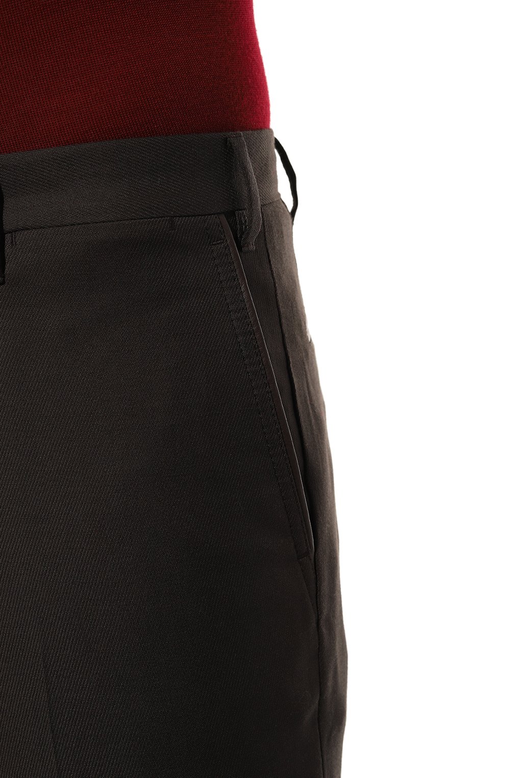 Шерстяные брюки ZILLI, арт. M0S-40-38N-B6406/0001, фото 5