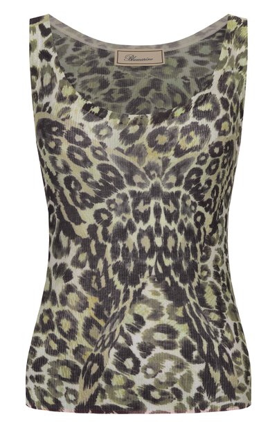 Женский хлопковый топ BLUMARINE, арт. 4M202A/F18698