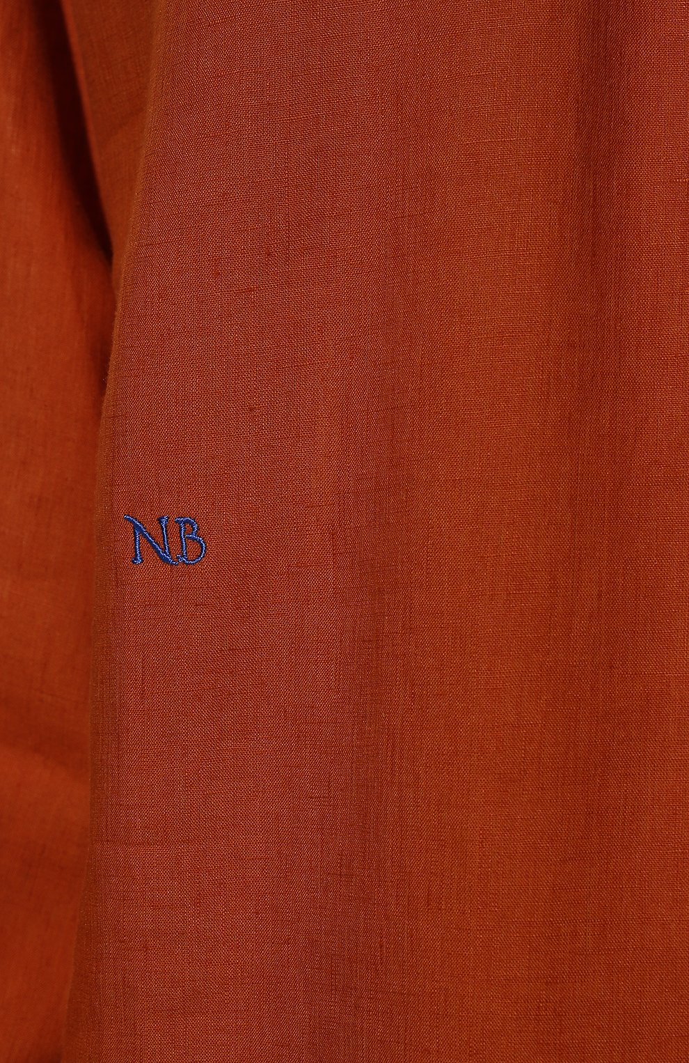 Льняное платье NOBLE&BRULEE коричневого цвета по цене 46000 руб., арт. NB151221/22, фото 5 Льняное платье NOBLE&BRULEE, арт. NB151221/22, фото 5