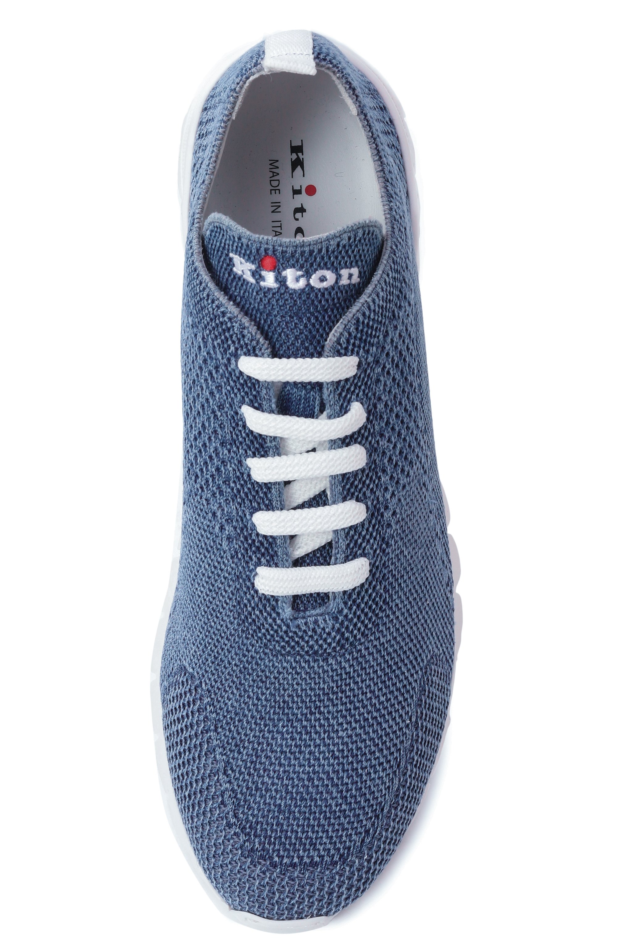 Текстильные кроссовки KITON, арт. USSFITSN0115102, фото 6