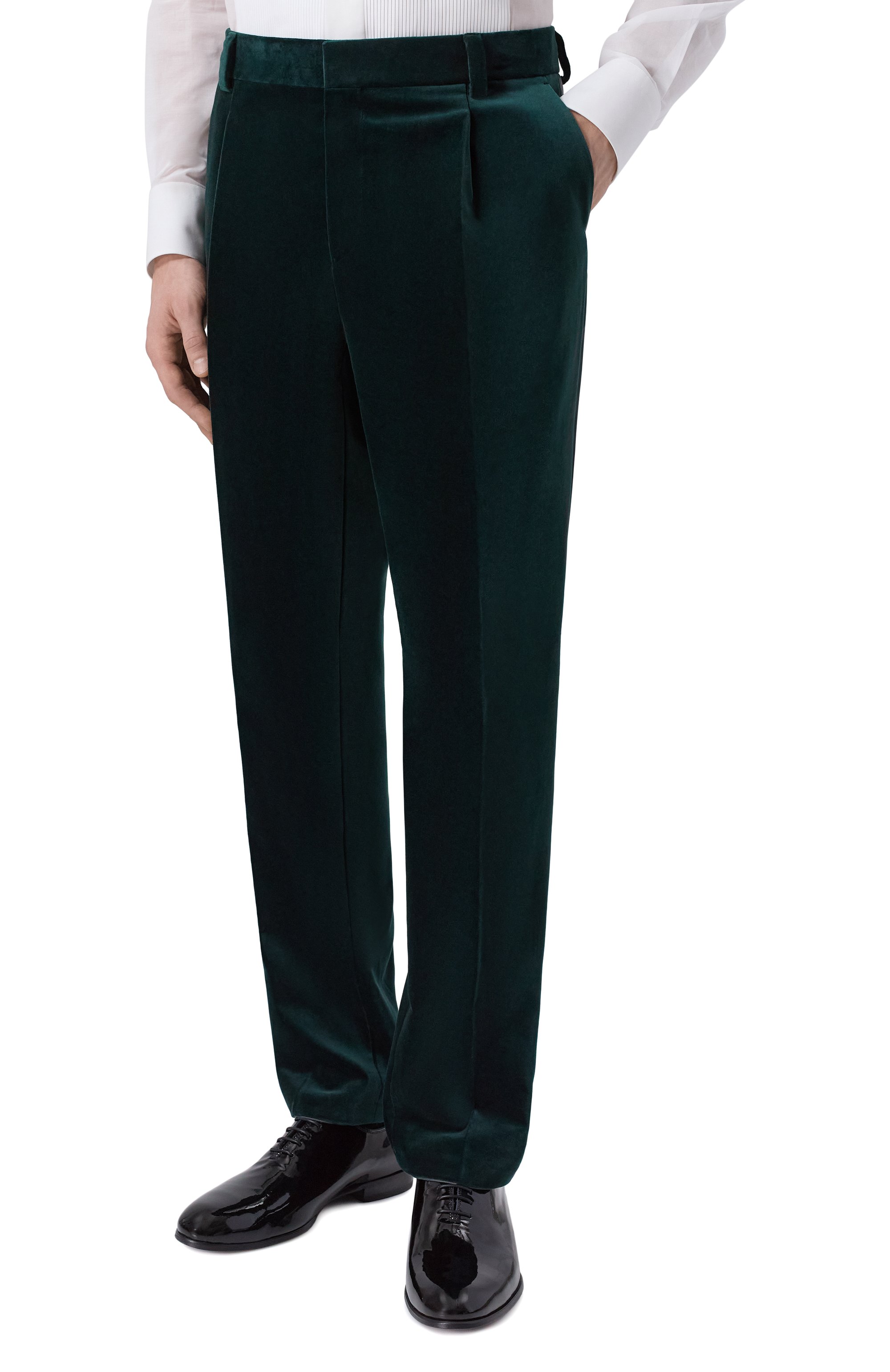 Бархатные брюки HUGO, арт. 50549025, фото 3