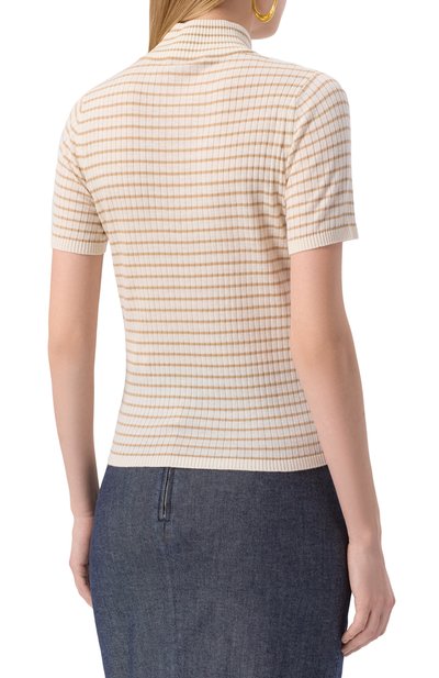 Водолазка из шерсти и шелка MAX MARA STUDIO, арт. FIEMME, фото 4