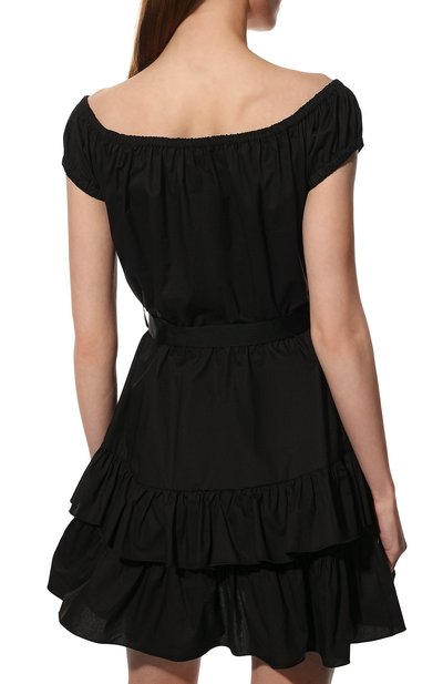 Хлопковое платье ERMANNO FIRENZE, арт. D40EQ 008E30, фото 4