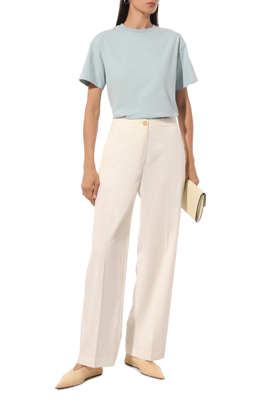 Хлопковая футболка SASHA KIM, арт. УТ-00000618, фото 2