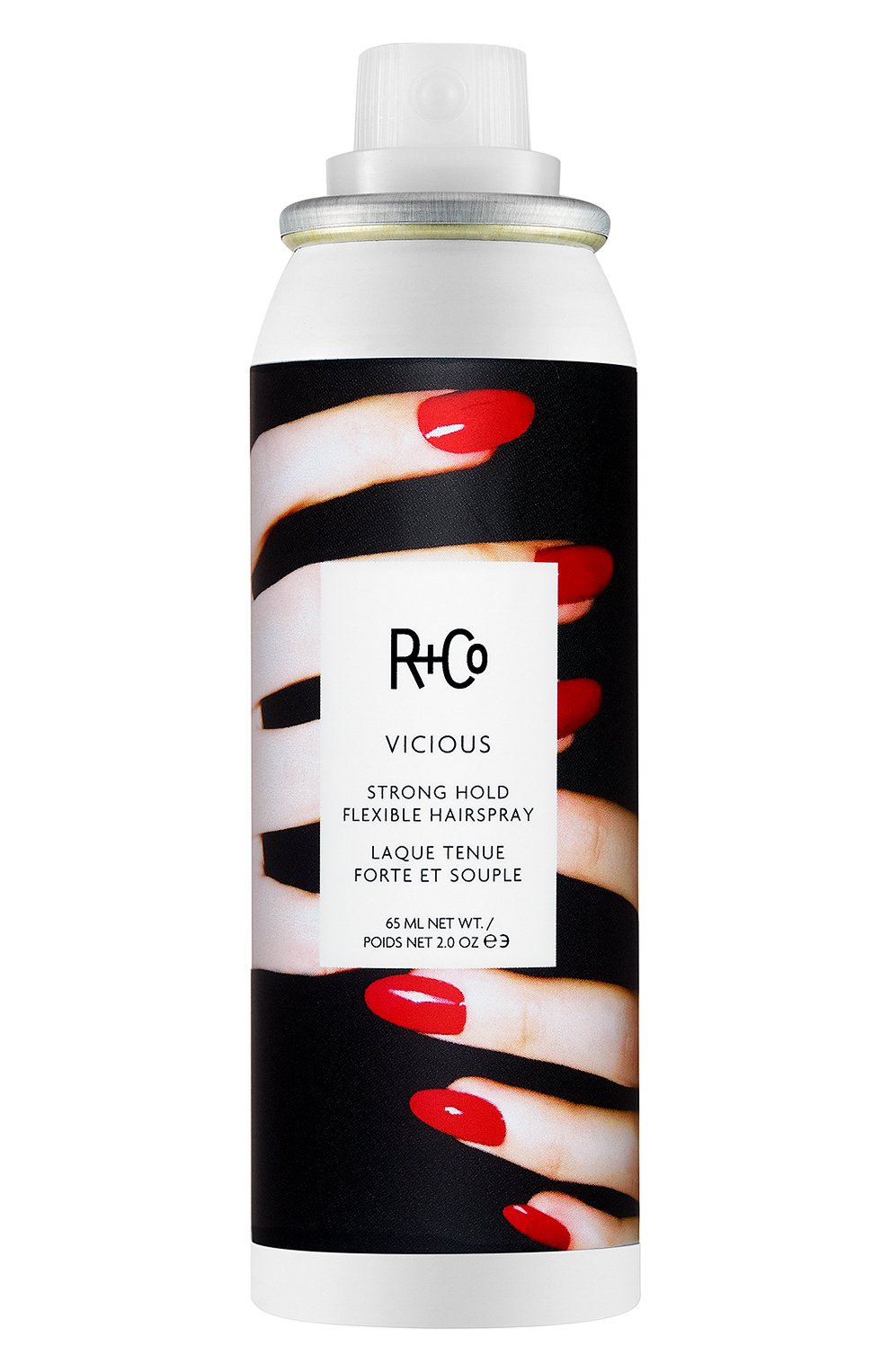 Спрей для укладки подвижной фиксации vicious (65ml) R+CO бесцветного цвета по цене 1620 руб., арт. 810374024218, фото 1 Спрей для укладки подвижной фиксации vicious (65ml) R+CO, арт. 810374024218, фото 1