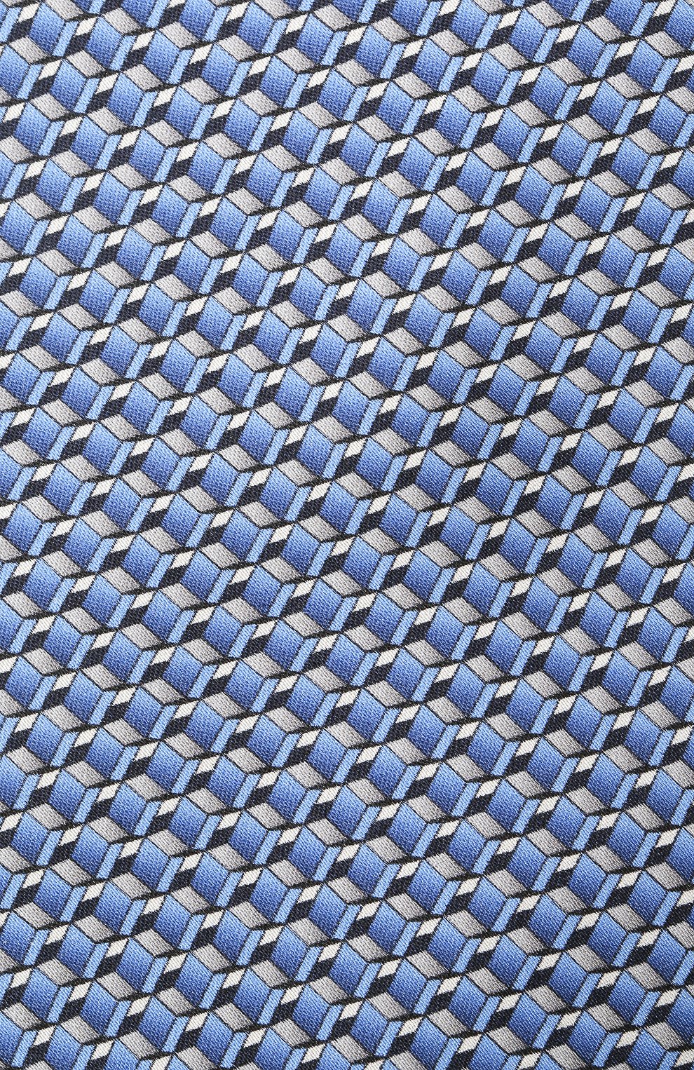 Шелковый галстук LANVIN голубого цвета по цене 8415 руб., арт. 2390/TIE, фото 3 Шелковый галстук LANVIN, арт. 2390/TIE, фото 3