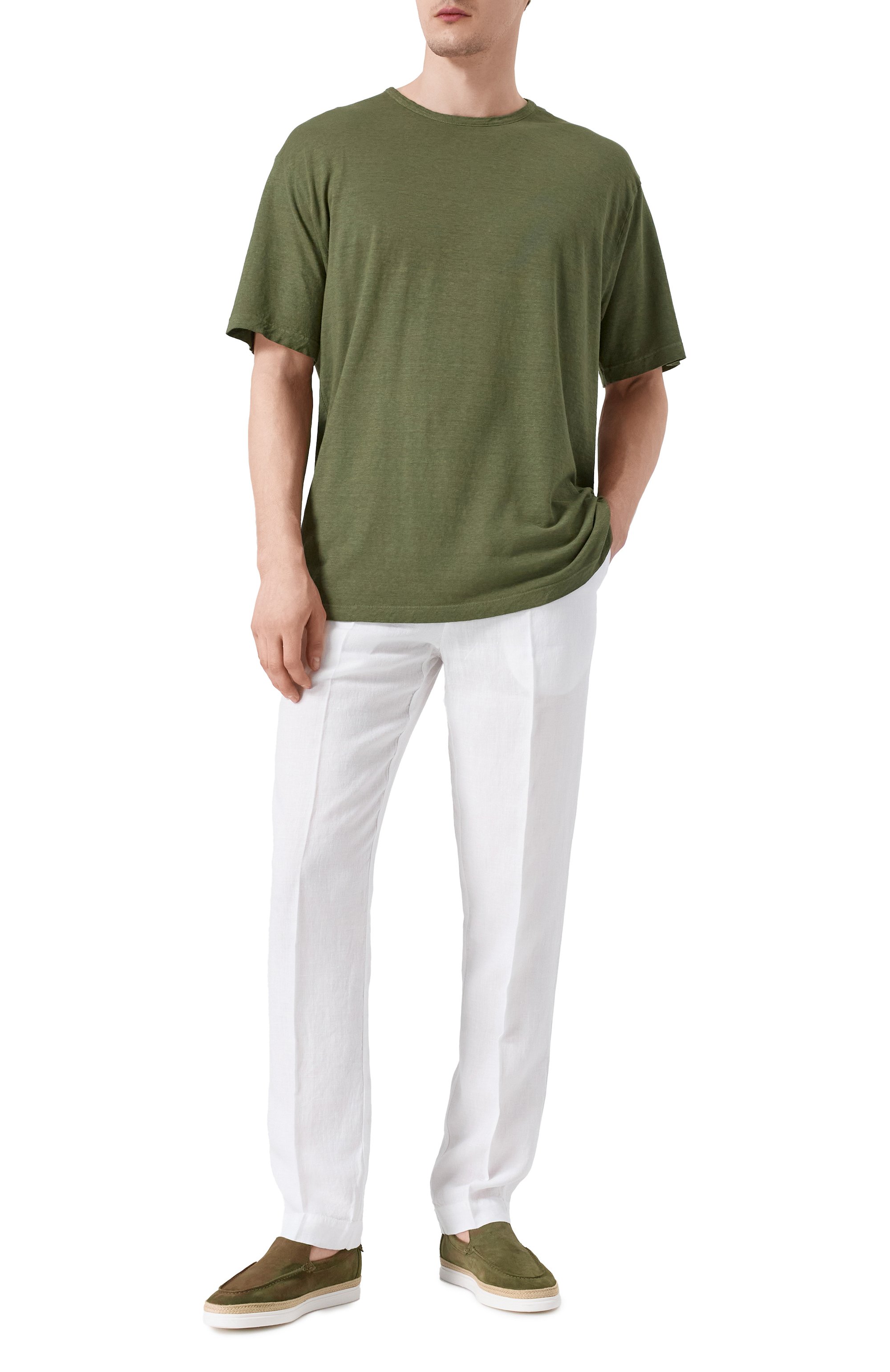 Льняные брюки 120% LINO, арт. 32ALIM2411/0253/000, фото 2