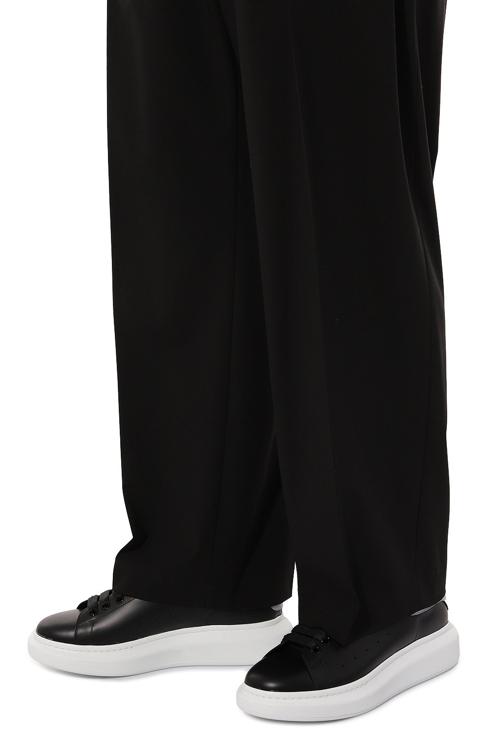 Кожаные кеды oversized ALEXANDER MCQUEEN, арт. 777367/WIE9G, фото 3