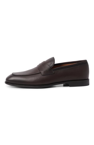 Кожаные пенни-лоферы FERRAGAMO, арт. 021668/774036, фото 3