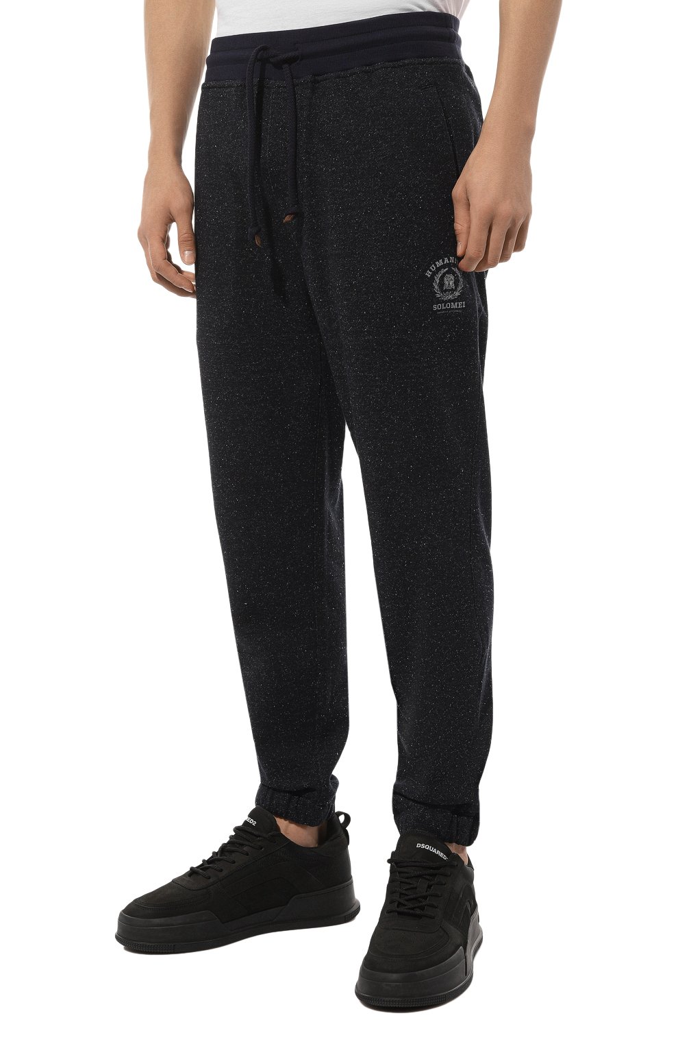 Джоггеры из хл�опка и шелка BRUNELLO CUCINELLI, арт. MTU22B2206, фото 3