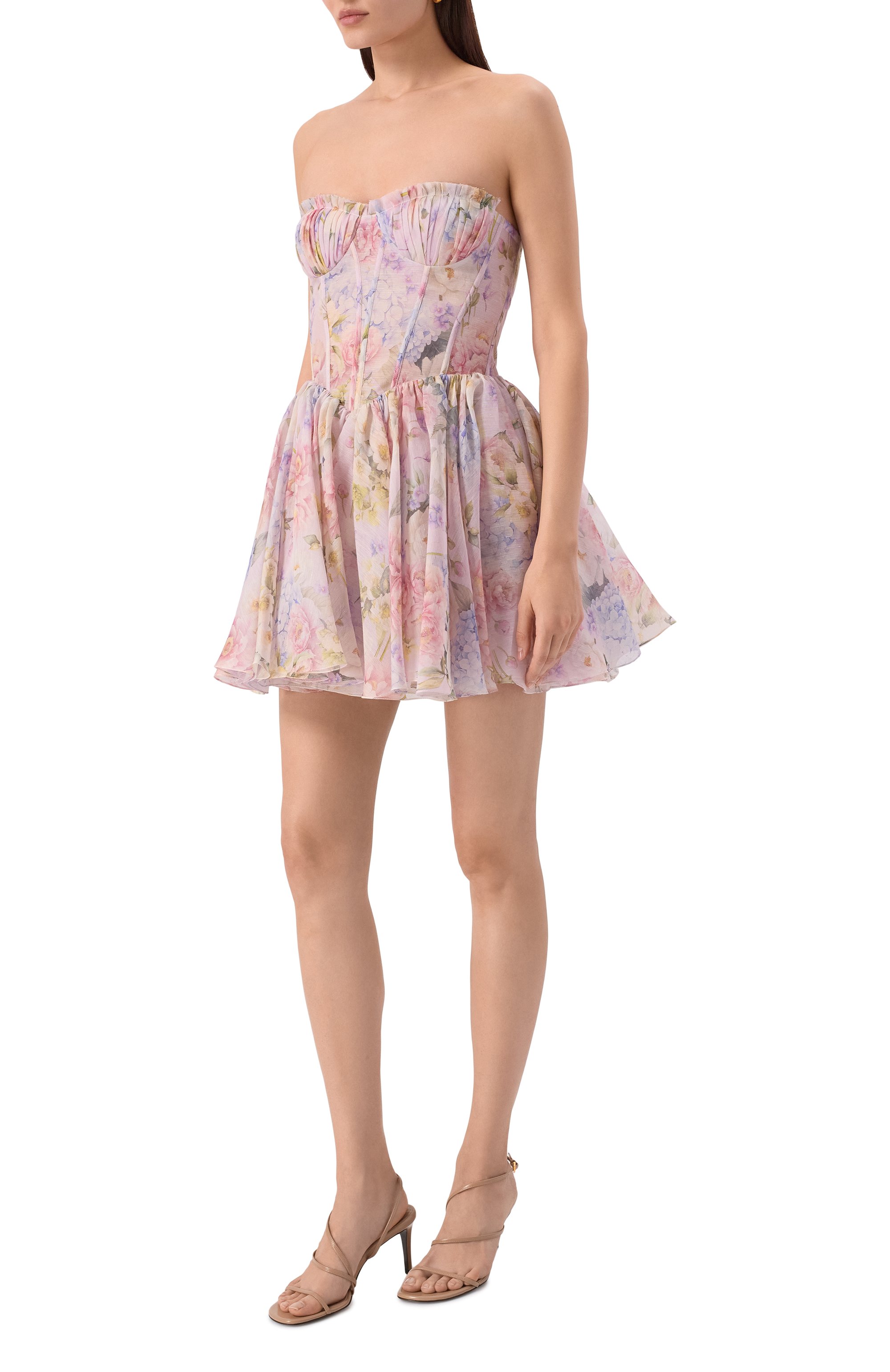 Платье изо льна и шелка YVON, арт. 0 160018, фото 2