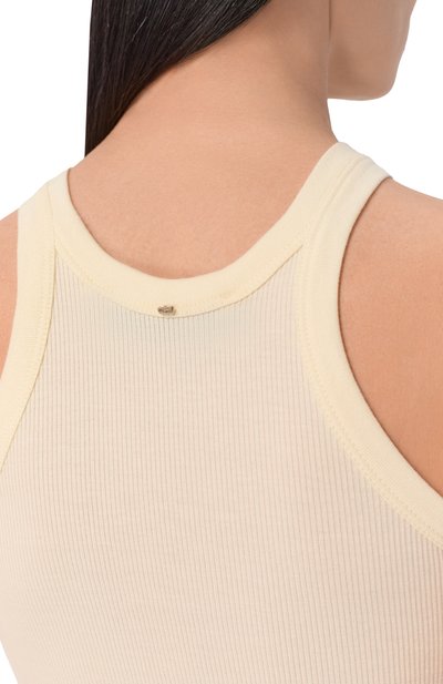 Майка из хлопка и шелка SPORTMAX, арт. SPXFUMAT0, фото 5