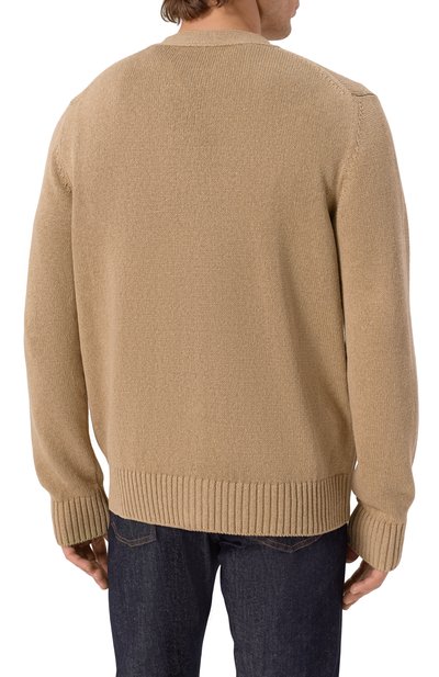 Кардиган из шелка и льна MVST светло-бежевого цвета по цене 115000 руб., арт. A018/7660, фото 4 Кардиган из шелка и льна MVST, арт. A018/7660, фото 4