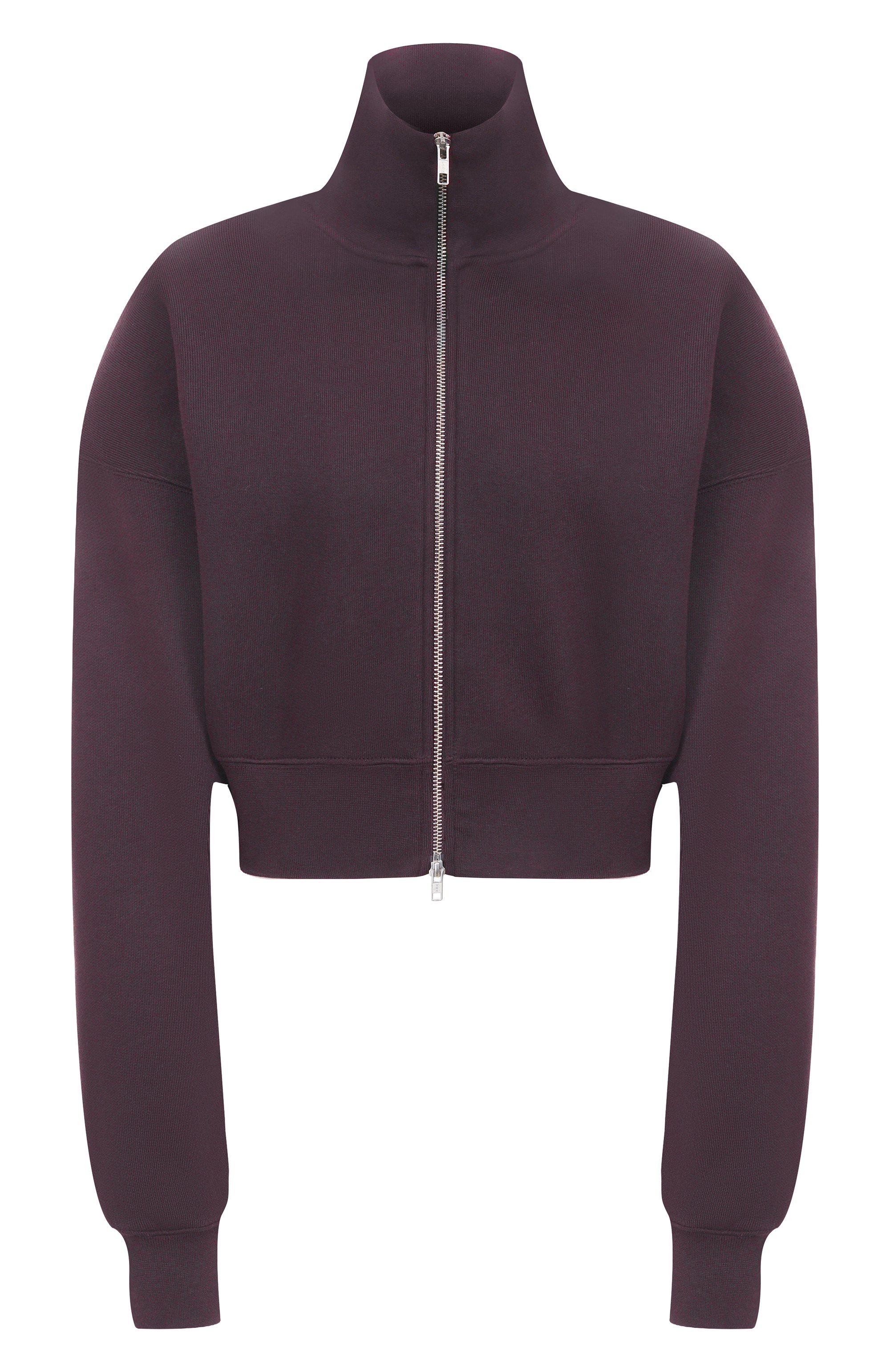 Хлопковая толстовка AGOLDE темно-коричневого цвета по цене 53650 руб., арт. A7396, фото 1 Хлопковая толстовка AGOLDE, арт. A7396, фото 1