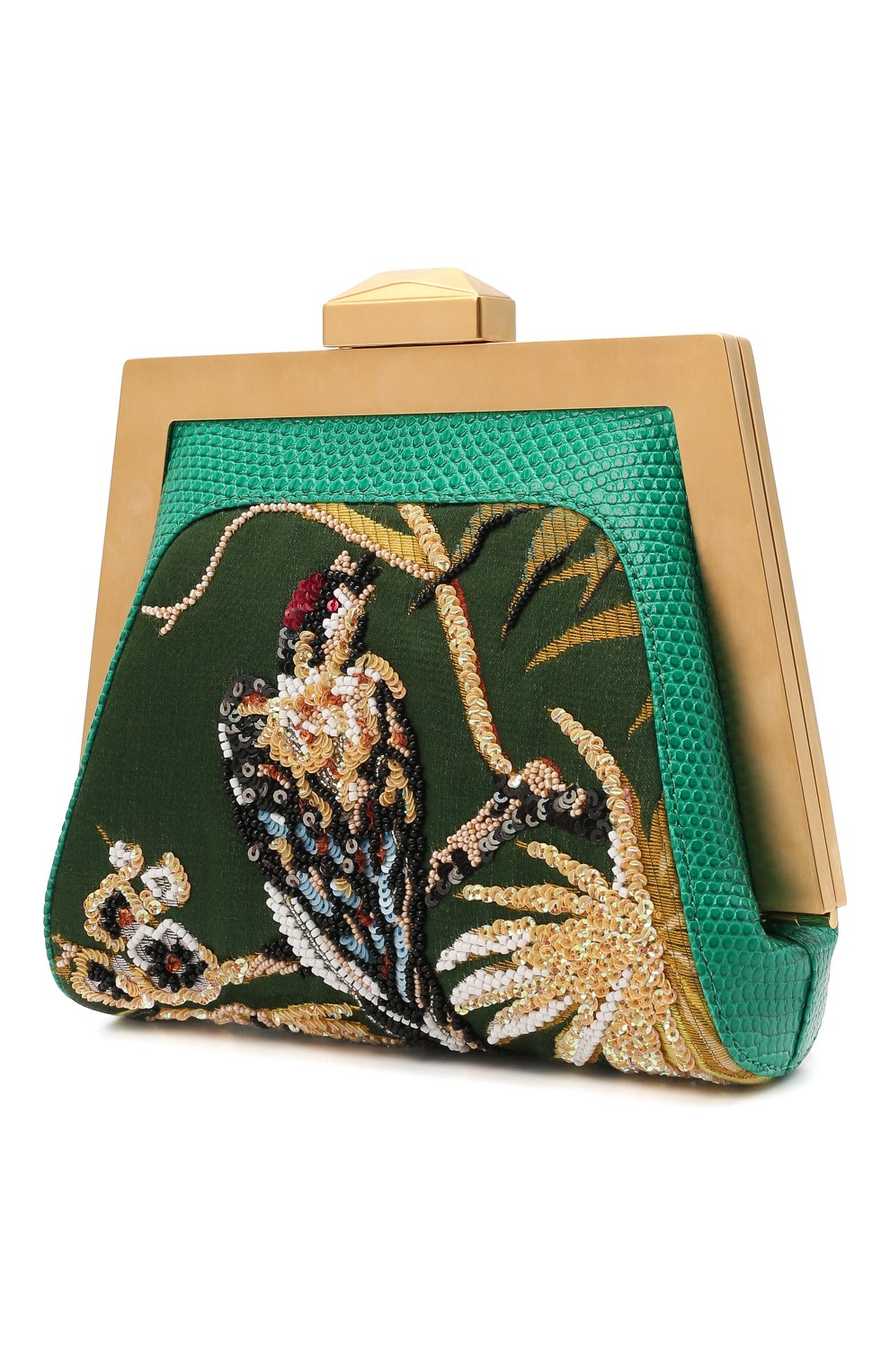 Клатч mydas small из кожи ящерицы RUBEUS MILANO, арт. 012/16D/ LZD&LM, фото 4