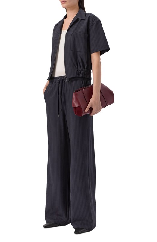 Шерстяные брюки Lorena Antoniazzi P2633PA31A/5229 Синий  P2633PA31A/5229 Фото 2