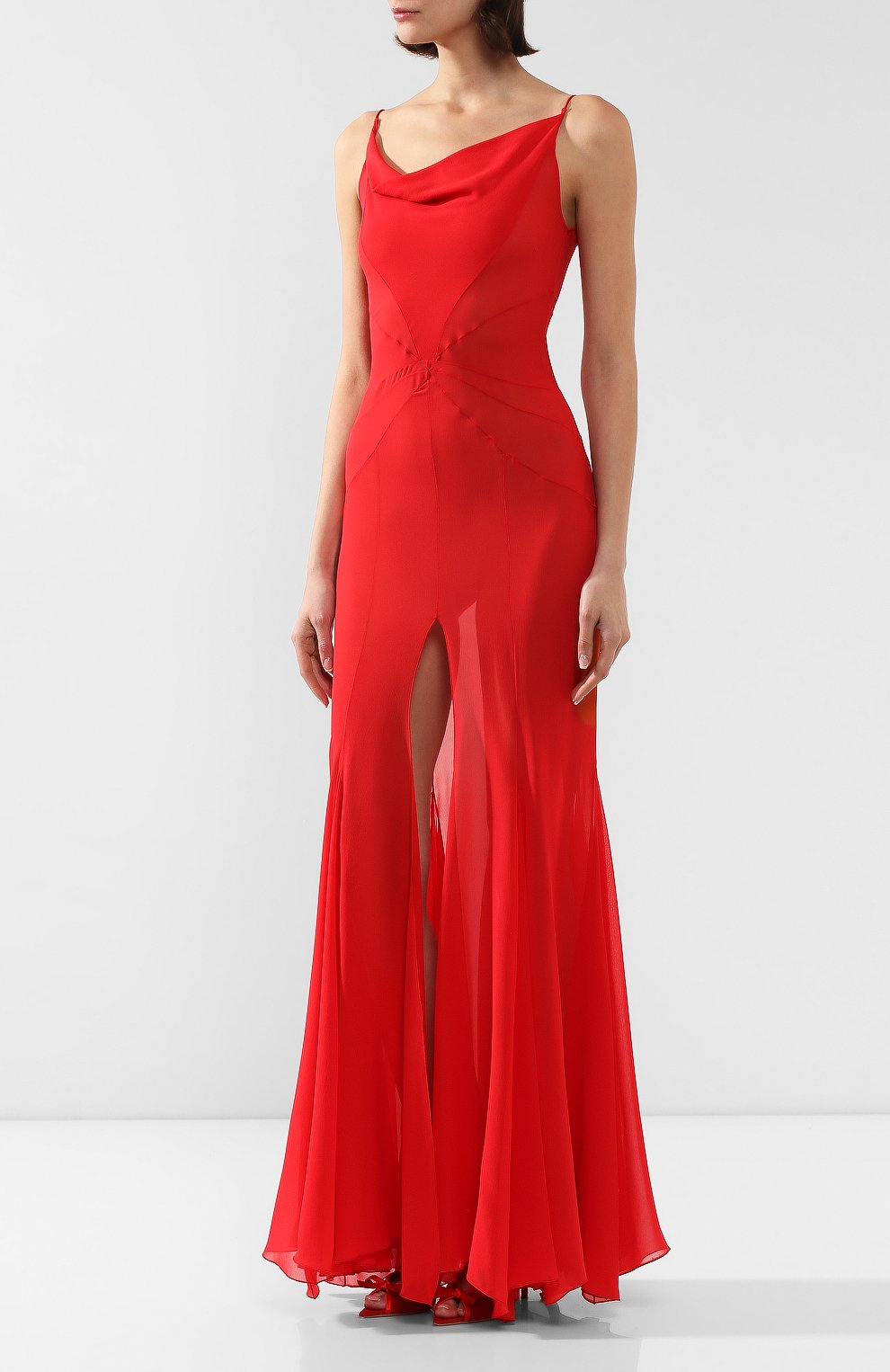 Шелковое платье ALESSANDRA RICH, арт. FAB1880U-F2060, фото 3