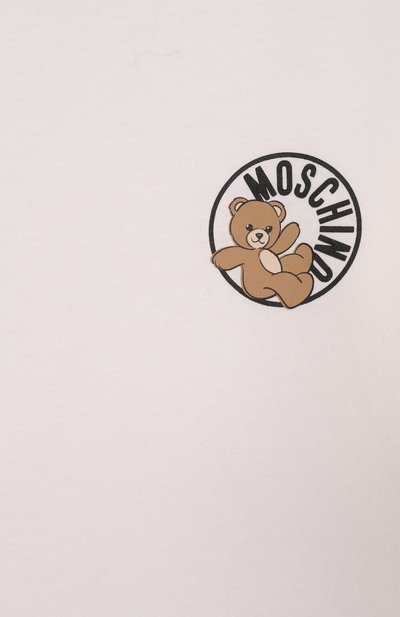 Хлопковая футболка MOSCHINO, арт. MUM04S/LAA03, фото 3