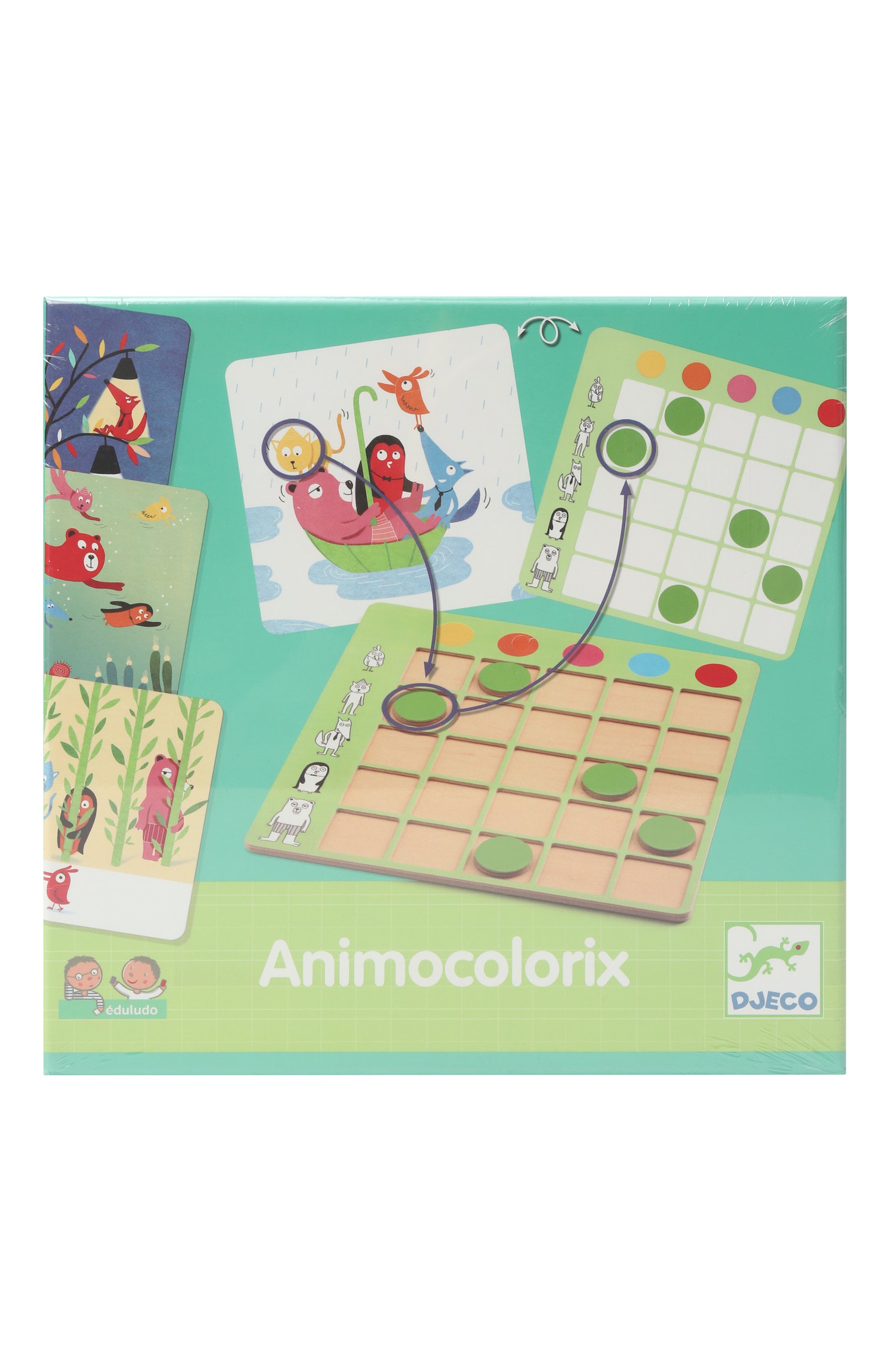 Игра распознай цвета DJECO разноцветного цвета по цене 2900 руб., арт. 08359, фото 1 Игра распознай цвета DJECO, арт. 08359, фото 1