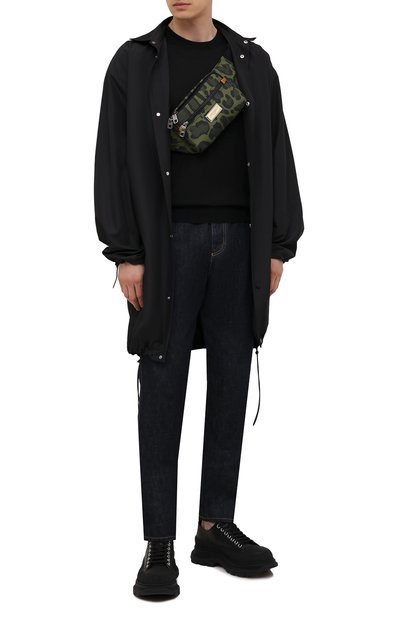 Текстильная поясная сумка nero sicilia dna DOLCE & GABBANA, арт. BM1967/A0885, фото 2