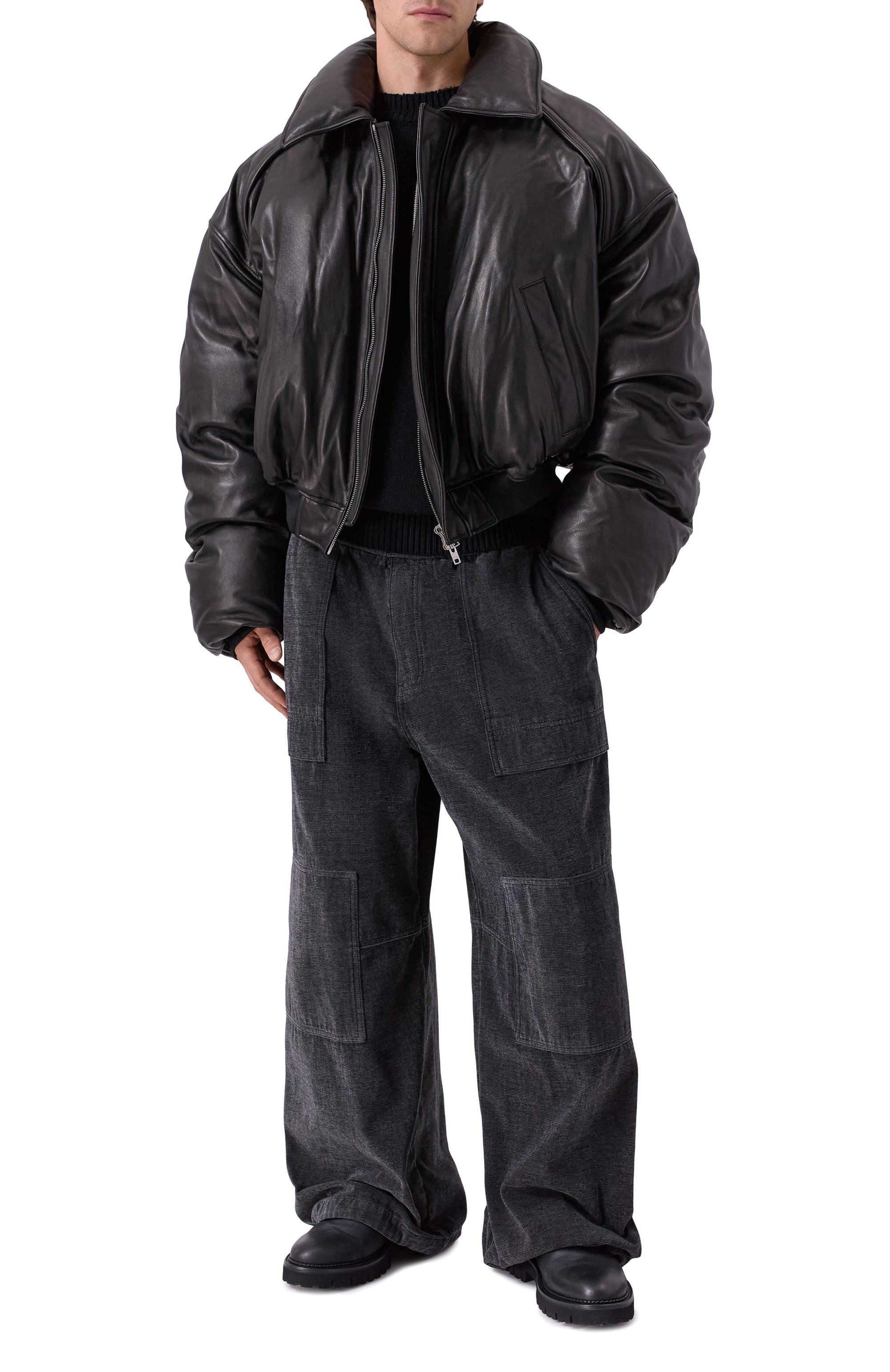 Кожаный бомбер JUUN.J, арт. JC5939H11, фото 2