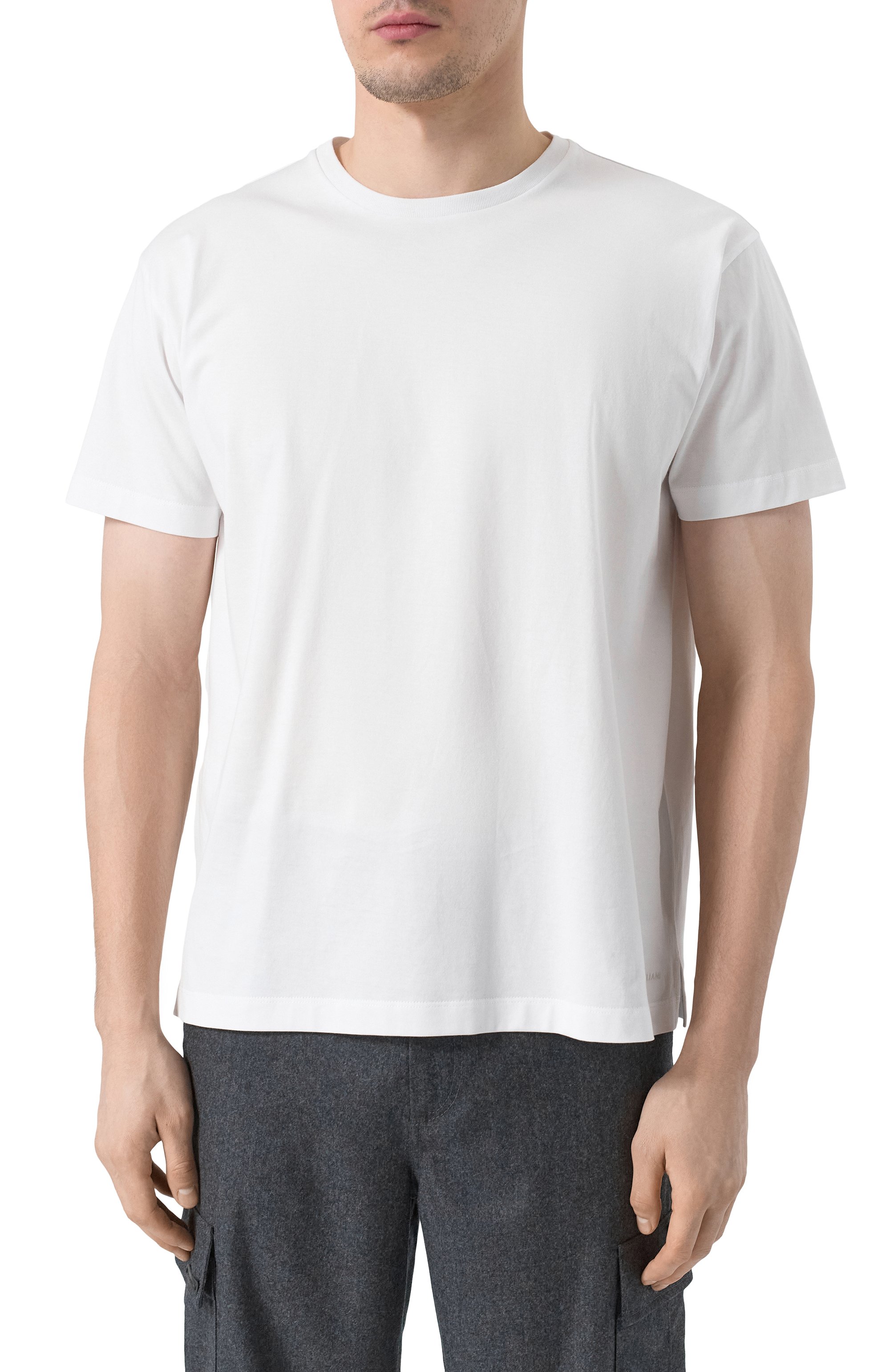 Хлопковая футболка CORNELIANI, арт. 25G575-2525005, фото 3