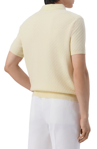 Поло из хлопка и шелка BRIONI, арт. UMR200/PAK22, фото 4