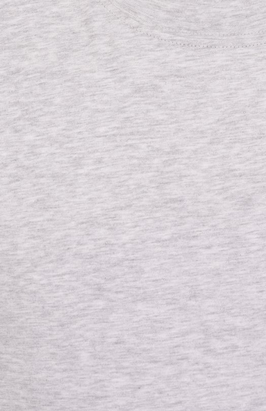 Хлопковая футболка Brunello Cucinelli M0B131308W Серый  M0B131308W Фото 6
