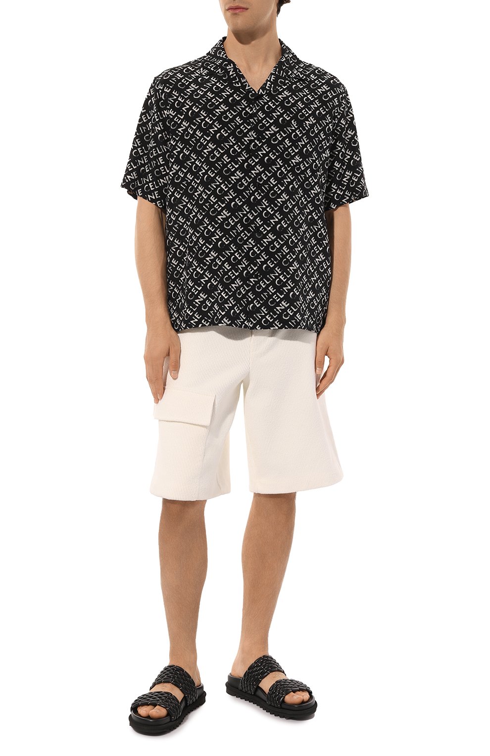 Шелковая рубашка CELINE, арт. 2C946/748T, фото 2