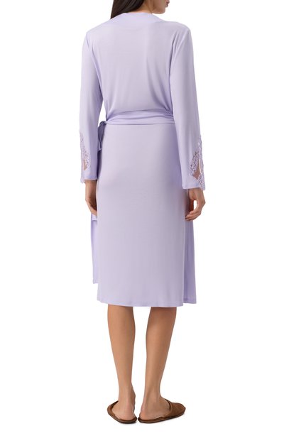 Сорочка FREE VOOGUE сиреневого цвета по цене 40360 руб., арт. 125310, фото 4 Сорочка FREE VOOGUE, арт. 125310, фото 4